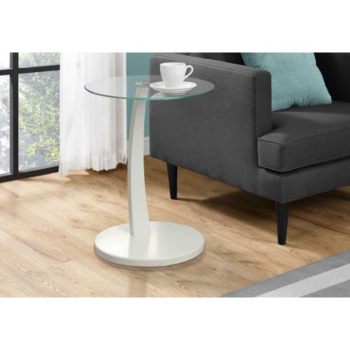 3017 Accent Table - White